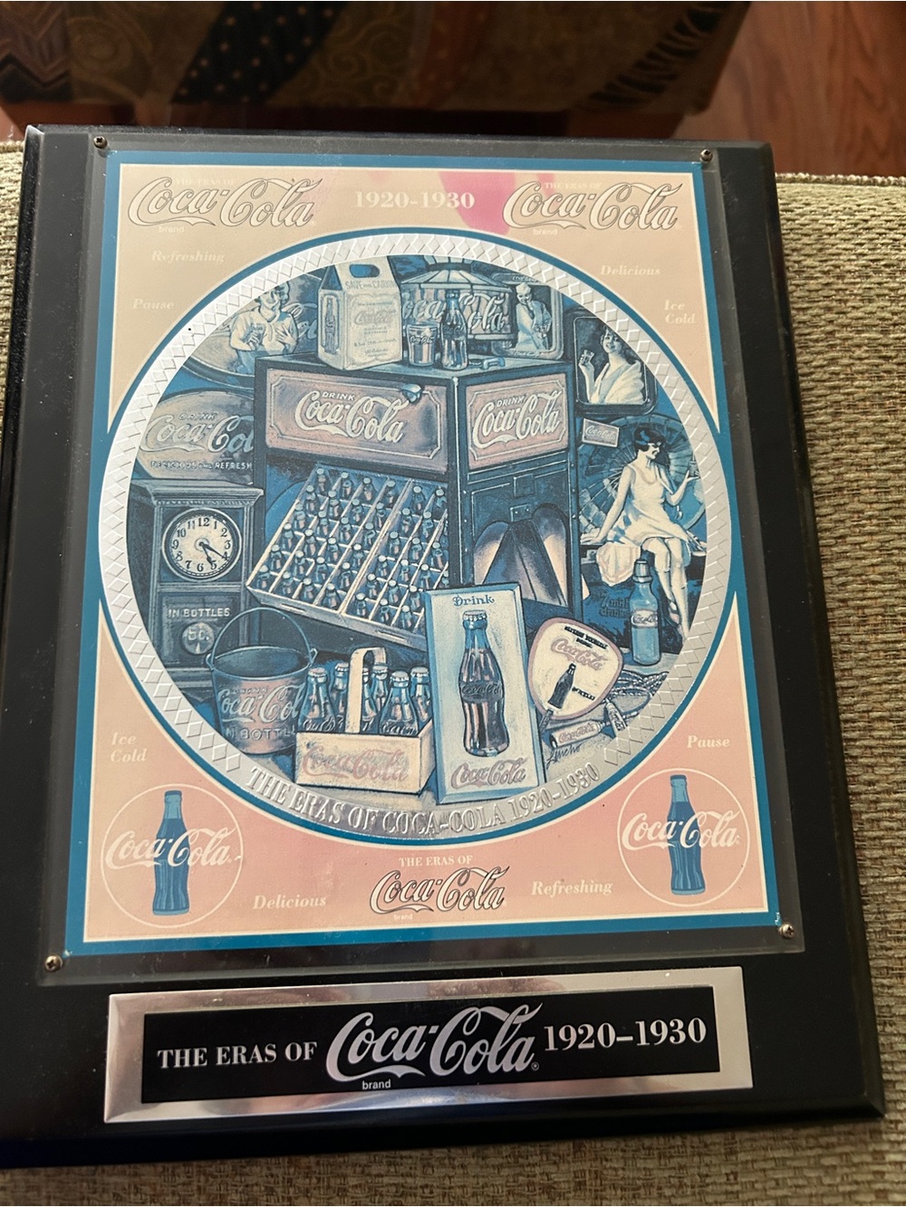 Coca Cola Retro Vintage Wall Plaque